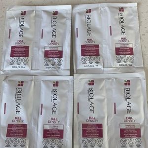 Biolage Full Density Shampoo and Conditioner Packets